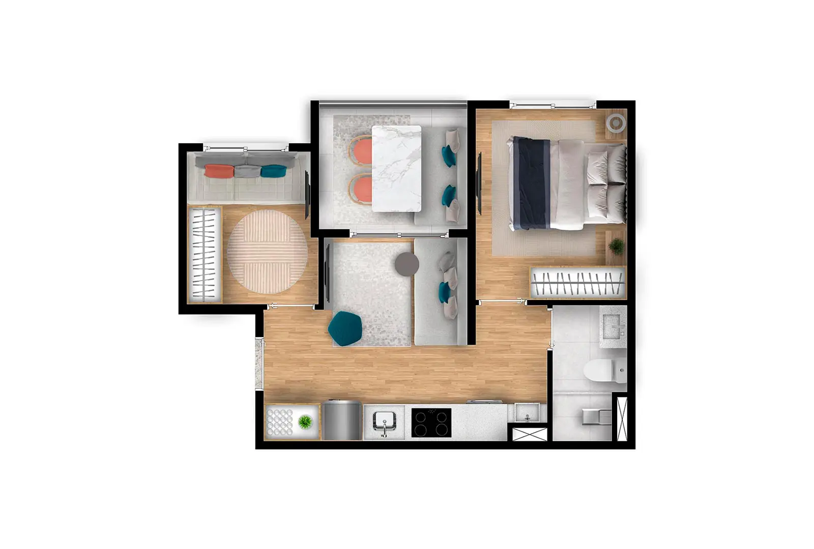 Planta — 2 DORMS