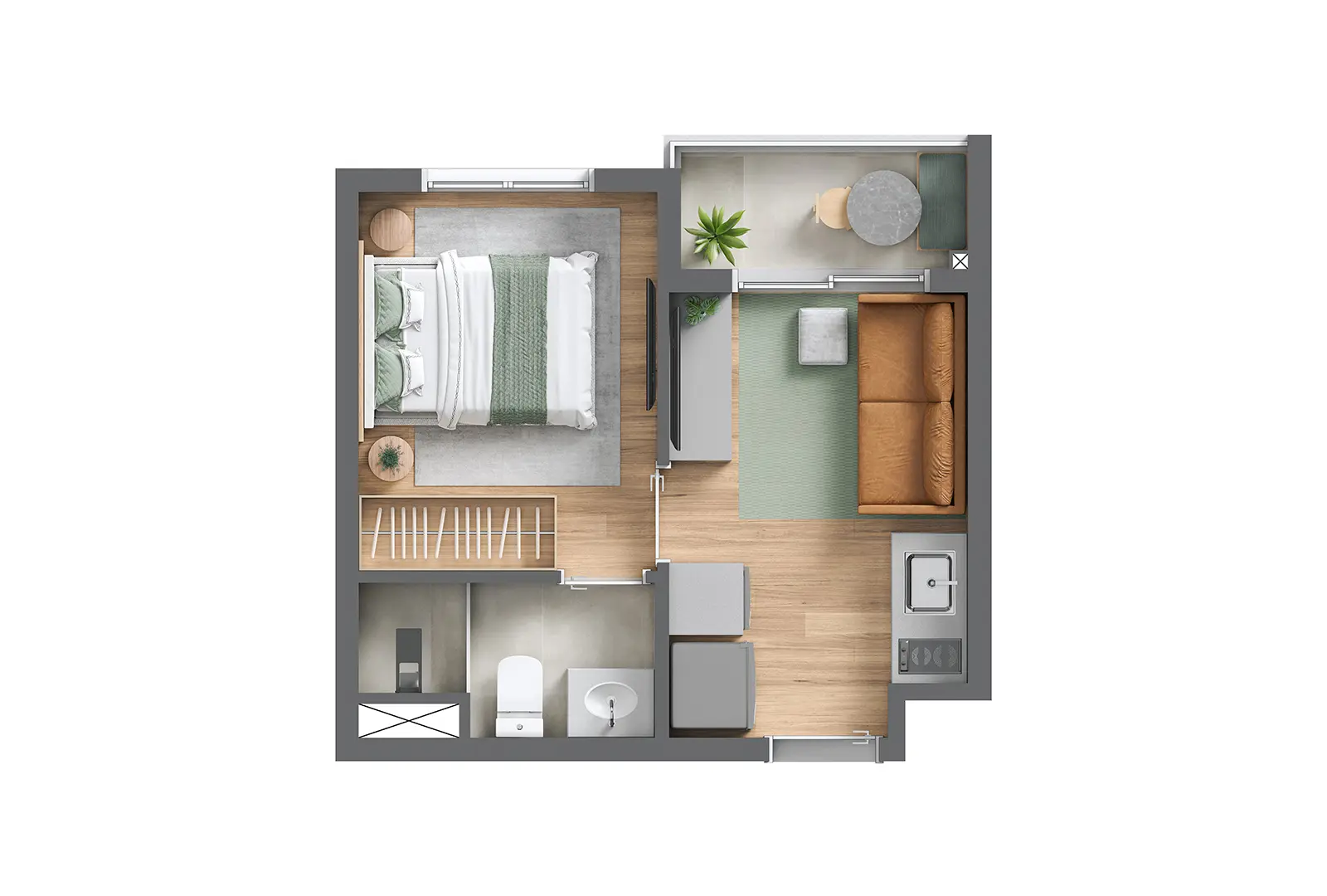 Planta — 1 DORM